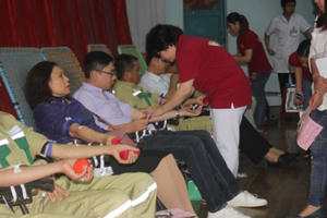 Tiếp nhận gần 700 đơn vị máu trong ngày hội Hành trình đỏ - năm 2019 Tiếp nhận gần 700 đơn vị máu trong ngày hội Hành trình đỏ - năm 2019