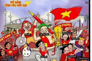 Cư dân mạng đặt niềm tin vào chiến thắng đội tuyển Việt Nam Cư dân mạng đặt niềm tin vào chiến thắng đội tuyển Việt Nam