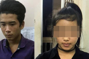 Bắt cặp đôi 10X sát hại người phụ nữ bằng 37 nhát dao ở Trà Vinh