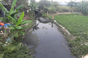 Vướng giải tỏa, dự án thoát nước thải "đứng bánh"