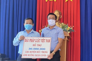 Báo Pháp luật Việt Nam chung tay giúp đỡ người nghèo tại huyện Đức Trọng Báo Pháp luật Việt Nam chung tay giúp đỡ người nghèo tại huyện Đức Trọng