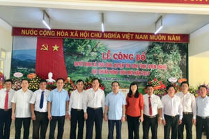 Tuyên Quang: Công bố xã đạt chuẩn NTM nhờ Bộ NN&PTNT hỗ trợ