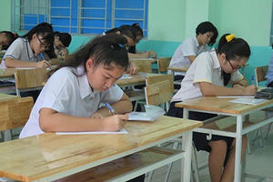 Thi tuyển sinh lớp 10 ở TPHCM: Tỷ lệ học sinh vào được công lập khoảng 80%
