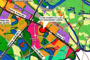 Lập điều chỉnh cục bộ Quy hoạch phân khu đô thị N11, tỷ lệ 1/5000 tại huyện Gia Lâm