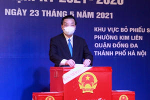 Chủ tịch UBND TP Hà Nội Chu Ngọc Anh: Thành phố quyết tâm tổ chức tốt cuộc bầu cử