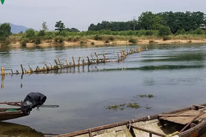 Tước giấy phép phép hoạt động của doanh nghiệp gây sạt lở bờ sông Bồ