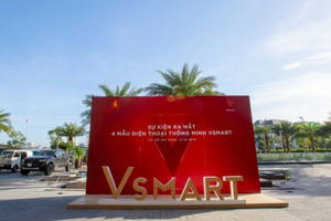 Lộ sân khấu hoành tráng trước thềm ra mắt điện thoại Vsmart