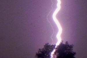 Hai vợ chồng bị sét đánh tử vong dưới gốc cây