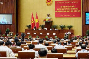 Cán bộ chủ chốt 63 tỉnh, thành phố học tập, quán triệt Nghị quyết Hội nghị T.Ư 7 (Khóa XII)