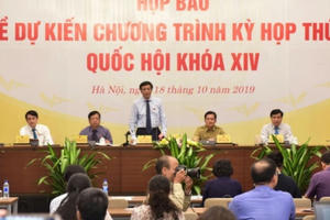 Khai mạc Kỳ họp thứ 8, Quốc hội khóa XIV