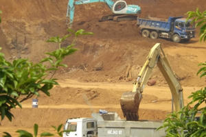 Công ty xây dựng Hồng Diên tự ý lấn chiếm 1,2ha đất