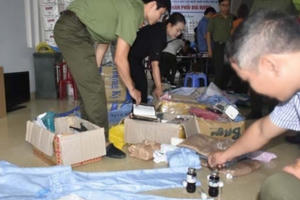 Clip chất 'lạ' thu được tại tụ điểm 'Hội thánh Đức Chúa Trời Mẹ'