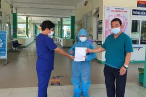 Thêm bệnh nhân Covid-19 tại Đà Nẵng xuất viện