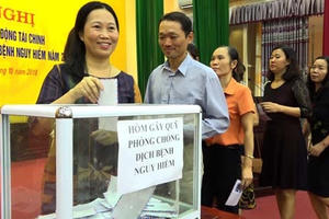 Hà Nội: Vận động tài chính, hỗ trợ phòng, chống dịch, bệnh nguy hiểm năm 2019