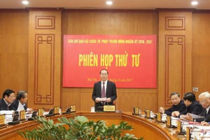 Tiếp tục đẩy mạnh việc thực hiện Chiến lược cải cách tư pháp