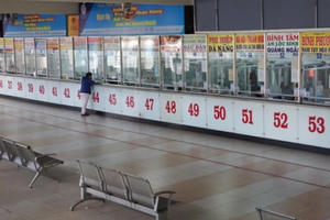 Đìu hiu cảnh “xe không, bến trống” tại các bến xe ở TP HCM