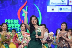 Phạm Ngọc Hà My đăng quang ngôi vị Hoa khôi cuộc thi 'Press Green Beauty 2019'