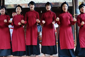 Hát Xoan Phú Thọ có thể trở thành Di sản văn hóa phi vật thể đại diện của nhân loại?