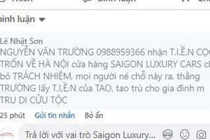 TPHCM: Không vay tiền, bỗng dưng cả công ty bị truy lùng đòi nợ