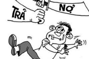 Dùng roi điện để... đòi nợ