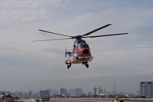 Sân bay trực thăng tại bệnh viện đầu tiên của Việt Nam chính thức hoạt động