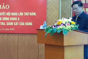 Kiểm tra khi có dấu hiệu nhiều ban cán sự Đảng, ra nhiều vụ án lớn