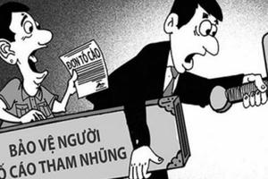 Biện pháp bảo vệ người tố cáo hành vi tham nhũng, lãng phí
