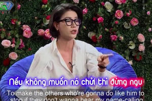 Trang Trần gây sốc vì chỉ thẳng tay vào mặt Lê Thẩm Dương khi cãi tay đôi