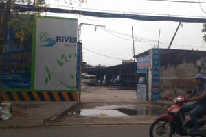 TP HCM: Bãi xe hoạt động bất hợp pháp trên đất dự án Green River?