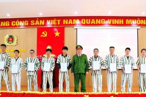 Nghệ An: Trao quyết định giảm án tha tù cho 40 phạm nhân dịp Tết Bính Ngọ 2026 Nghệ An: Trao quyết định giảm án tha tù cho 40 phạm nhân dịp Tết Bính Ngọ 2026