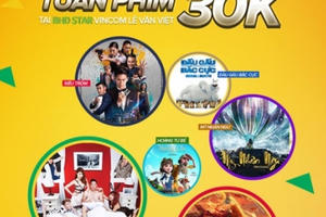BHD Star khuyến mãi 2 tuần phim giá vé 30k Vincom Lê Văn Việt