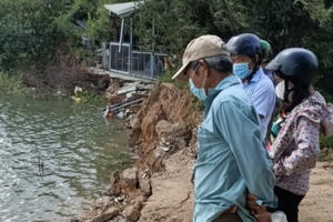 Ngành chức năng vào cuộc tìm giải pháp ngăn việc sạt lở sông Đồng Nai