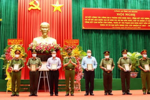 An Giang: Sơ kết công tác Công an tỉnh 6 tháng đầu năm 2021