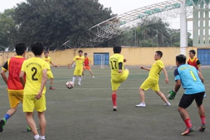 Hà Tây vô địch giải bóng đá Báo chí tỉnh thành tại Hà Nội lần thứ hai