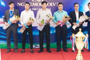 Giải bóng đá tranh CUP nghemoigioi.vn chính thức khởi động
