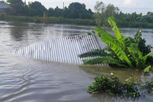 Liên tiếp xảy ra sạt lở ở huyện Châu Thành