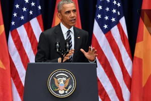 Tổng thống Obama: "Sự thân thiện của Việt Nam đã chạm tới trái tim tôi" Tổng thống Obama: "Sự thân thiện của Việt Nam đã chạm tới trái tim tôi"