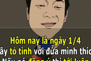 Cười nghiêng ngả với loạt ảnh chế ngày Cá tháng tư