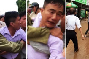 Thái Nguyên: Tài xế say xỉn gây tai nạn, đánh cả công an