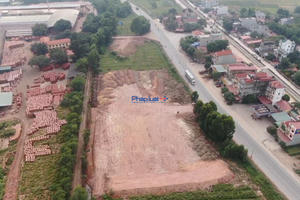 Bắc Giang: Doanh nghiệp tự ý san lấp mặt bằng, lấn chiếm hành lang ATGT