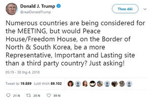 Vì sao Bàn Môn Điếm có thể được chọn cho Thượng đỉnh Mỹ - Triều?