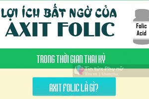 Vì sao mang bầu ai cũng cần nạp đủ axit folic?