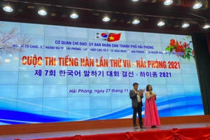 Chung kết cuộc thi tiếng Hàn lần thứ bảy tại Hải Phòng
