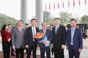 Bí thư Tỉnh ủy Quảng Ninh hội đàm với Bí thư Khu ủy Khu tự trị Dân tộc Choang Quảng Tây