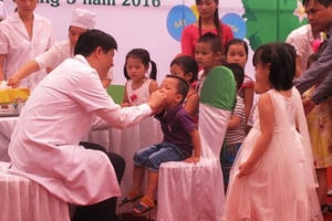 Bộ Y tế phát động ngày vi chất dinh dưỡng năm 2016 tại Hà Nam