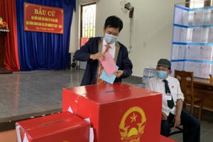 Bình Dương công bố kết quả bầu cử và danh sách đại biểu trúng cử đại biểu HĐND tỉnh khóa X, nhiệm kỳ 2021-2026