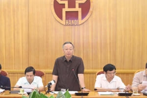 Lãnh đạo UBND TP Hà Nội ra Công điện khẩn chỉ đạo phòng chống cơn bão số 7