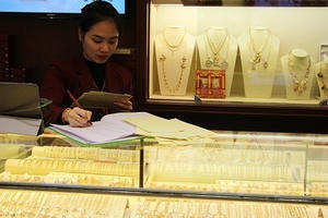 Giá vàng ngày 21/5: Tăng 50 nghìn đồng/lượng