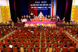 Đại hội đại biểu Phật giáo tỉnh Bắc Kạn lần thứ II, nhiệm kỳ 2017 - 2022