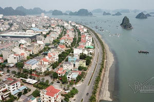 Quảng Ninh lấn 67.000m2 biển để mở rộng đường Quảng Ninh lấn 67.000m2 biển để mở rộng đường